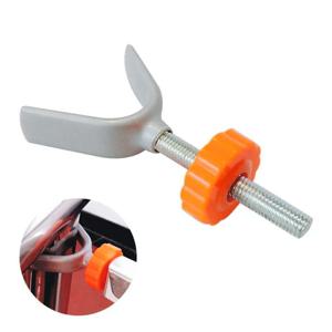 안전 튼튼한 게이트 바 설치 가정용 보안 액세서리 스틸 코어 Y 모양의 나사 볼트 너트 계단 울타리 수정 애완 동물 아기