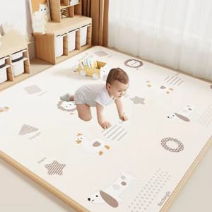 두께 2가지 옵션 아기 놀이 매트 기린/사자 장난감 어린이 매트 러그 어린이 발달 매트 고무 폼 놀이 폼 카펫