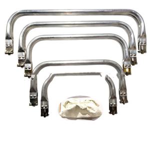 금속 동전 지갑 프레임 가방 핸들 만들기, 키스 걸쇠 잠금 클러치 백, 지갑 파우치, 핸드백 가방 부품 액세서리, 16 cm, 20 cm, 22 cm, 25 cm, 30cm