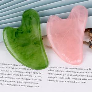 Guasha 아름다운 마사지 밀랍 긁기 마사지 스크레이퍼 페이스 마사지 침술 Gua Sha 아이 페이스 보드 스파 마사지 도구