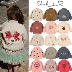 2026 KS 겨울 아기 소년 만화 양털 재킷 어린이 면 의류 소녀 재킷 외투 소년 비행복 재킷