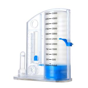 VIS-01 호흡 트레이너 심호흡 폐 운동 마사지기, 폐활량계 볼륨 측정 호흡 운동기