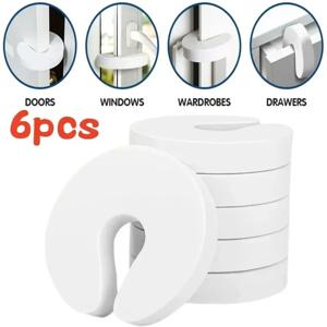 6Pcs 도어 핑거 핀치 가드 베이비 프루프 도어 슬램 스토퍼 엑스트라 소프트 폼 프로텍터 어린이 안전 베이비 안전 손가락 보호