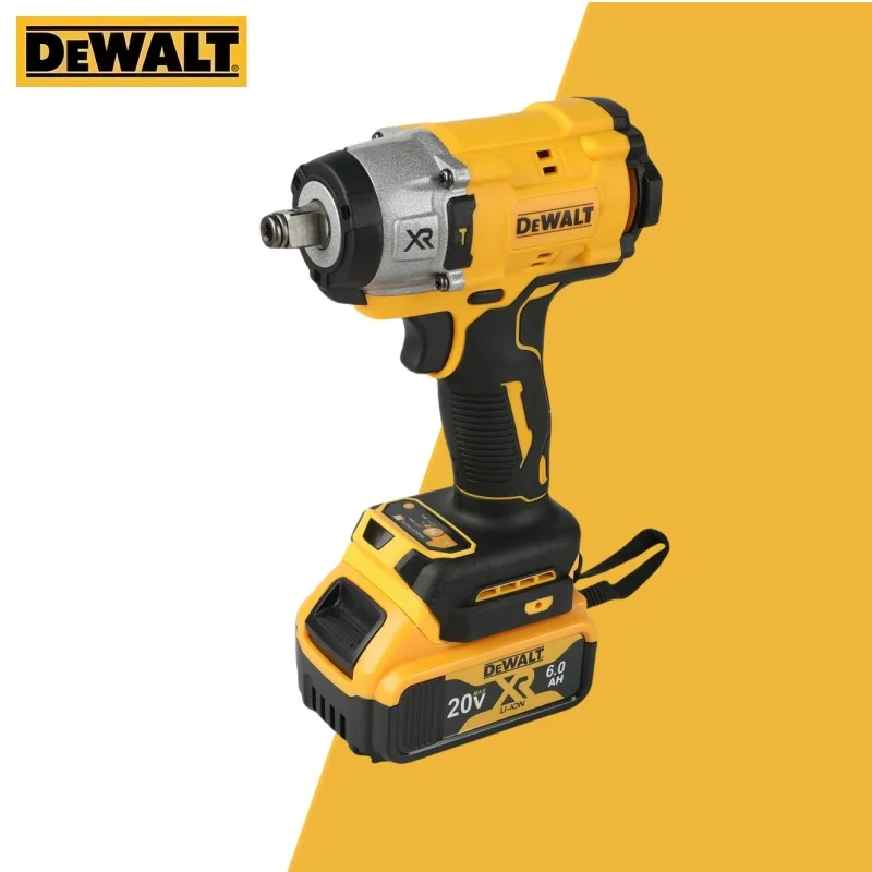 DEWALT DCF930 20V MAX 1/2인치 무선 임팩트 렌치 다웰 핀이 있는 가변 속도 전기 렌치 앤빌 베어 메탈 도구