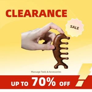 클리어런스_1개입 고급스러운 백단향 돌고래 모양 5개의 톱니가 있는 경락 마사지 빗 - 휴식과 헤어 케어를 위한 두피 마사지기