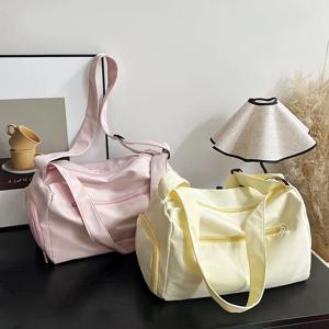 2025 여성을위한 대용량 여행 토트 백 나일론 어깨 메신저 가방 스포츠 요가 Satchels 패션 여성 핸드백