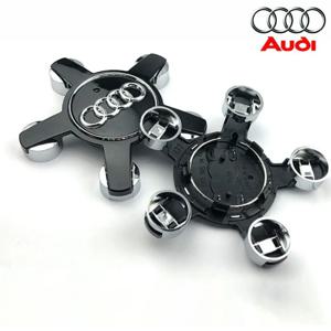 4pcs 135MM 자동차 허브 캡 4F 0601165   아우디 A4 A5 A6 A7 Q3 Q5 A3 S5 액세서리 자동 휠 센터 캡 Hubcap 림 커버