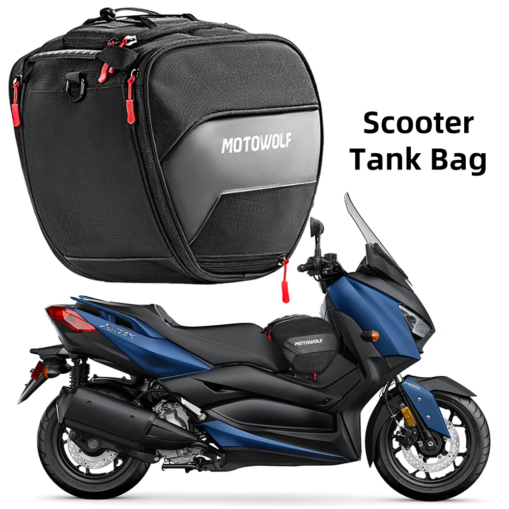 스쿠터 터널 연료 탱크 가방 15L 도구 여행용 수하물 보관 가방 Yamaha NMAX 125 155 160 TMAX 500 560 XMAX 125 250 300 400