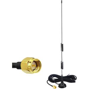 SDR 라디오 안테나 1090Mhz 안테나 6DBi SMA 남성용 마그네틱 베이스 RTL-SDR 라즈베리 파이 항공기 FPV DVB-T ADS-B 수신기용