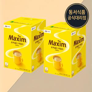 맥심 모카골드 마일드 커피믹스 210T x 2통 (총 420T)