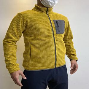 남성용 세련된 스탠드 칼라 재킷 야외 스포츠 플리스 안감 캐주얼 탑 레이어드 지퍼 스웨트셔츠 폴리에스터 섬유