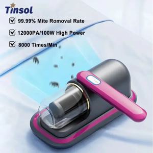 8000Pa 무선 핸드헬드 진드기 제거 진공청소기 USB 충전식 휴대용 침구 청소기 가정용 로봇 진드기 제거기