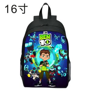 도매 신상 프린트 BEN10 백팩 만화 소년 해커 초등학생 경량 배낭