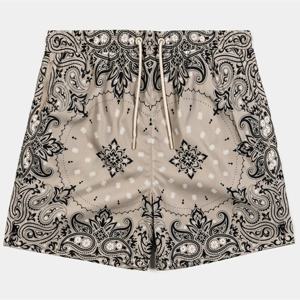 새로운 럭셔리 페이즐리 남자 반바지 클래식 패션 그래픽 디자인 통기성 느슨한 해변 짧은 일일 캐주얼 패션 레트로 보드 짧은