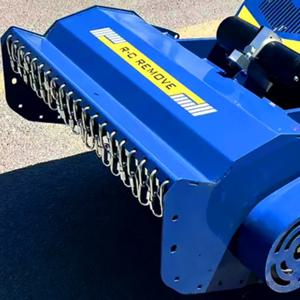 맞춤형 플레일 원격 제어 무선 잔디 깎는 로봇 잔디 원통 트랙터 제초기 예초기