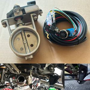 자동차/오토바이 배기 파이프 시스템 기관차 방음 스테인리스 스틸 밸브 전자 스위치 버튼 제어 51/60/63mm