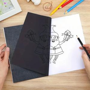 20 장 흑연 탄소 종이 DIY 그림 및 드로잉 전사 용지 재사용 가능한 트레이싱 종이 학생 학교 사무용품