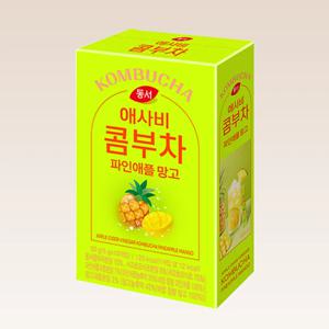 애사비 콤부차 파인애플 망고맛 10T 1통