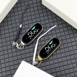 작은 시계, 창의적인 목걸이줄, 간단한 시간 표시, 야광 학생 어린이 전자시계