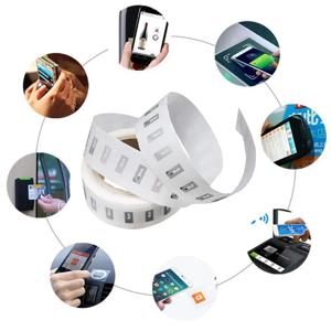 10개 NFC 칩 Ntag213 스티커 웻 인레이 13.56MHz NTAG213 라벨 안테나 와이파이 NFC 태그 2*1cm 와이파이 태그 스티커 태그 Nfs NFC