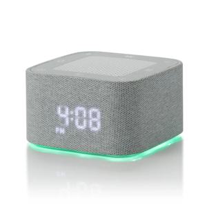 아기와 성인을 위한 백색소음기, 알람 시계, 야간 조명, 32가지 진정 소리, 블루투스 앱 스마트 제어 수면 보조기