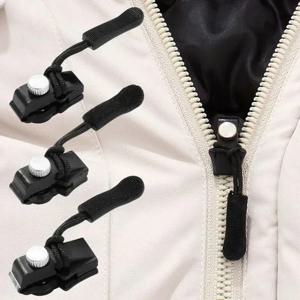 내구성이 뛰어난 범용 지퍼 빠른 수리 슬라이더 - 재킷, 수하물 등을 위한 손쉬운 설치 무봉제 교체 헤드