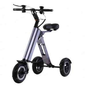 노인 및 성인을 위한 소형 접이식 배터리 자전거 가정용 전기 삼륜차