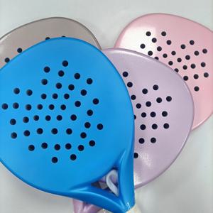 신형 패들 라켓 카본 파이버 3K 12K 18K EVA 소프트 패들 라켓 원형 패들 라켓 2024 2025 2026