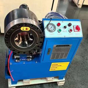 BNT68 유압 호스 프레스, 가정용 고압 저항 알루미늄 합금 수동 크림핑 도구, 다이 세트 10개 포함