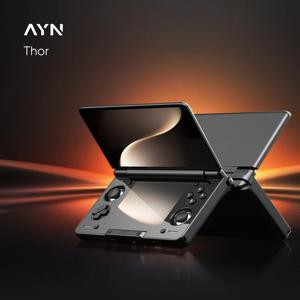 AYN Thor 안드로이드 핸드헬드 듀얼 스크린 클램쉘 6인치 AMOLED 스크린 1080p 게임 엔터테인먼트 기기
