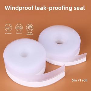5M 도어 하단 씰 스트립 방풍 창문 고무 씰 방풍 방진 자가 접착 도어 윈드실드 씰링 테이프