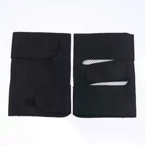 1 쌍의 토르말린 자가발열 무릎 패드 자기치료 무릎 보호대 관절염 보호대 따뜻한 보호대 무릎 보호 패드