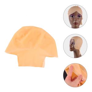 라텍스 할로윈 대머리 가발 부드럽고 두꺼운 사실적인 코스프레 모자 테마 파티 가면 무도회 사진 촬영 액세서리