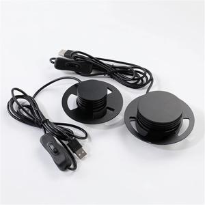 라운드 D10cm D12cm D15cm D20cm LED 이끼 식물 빛 통기성 생태 병 램프 USB 수생 잔디 빛 wanter 식물 램프