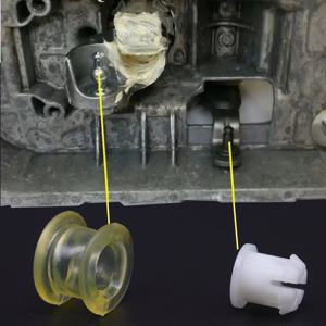 VW 골프 폴로 보라 비틀 MT 기어 박스 시프터 케이블 엔드 세이버 세트 셀렉터 레버 Trambulator 수리 키트 용 Audi A3 A4 용 부싱