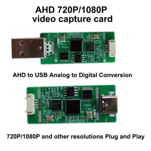 AHD-USB 캡처 아날로그 신호-디지털 USB 카메라 모듈 AHD-Type-c 모듈 Android용 UVC 프리 드라이브 프리 플러그 앤 플레이
