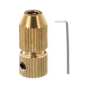 드릴 척 키 렌치 세트 2mm 구멍 황동 모터 샤프트 클램프 콜렛 어댑터 고정 장치 전기 그라인더 도구 용 드릴 비트 홀더