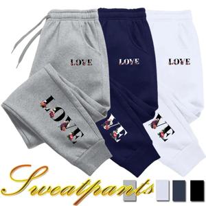 Womens Tracksuit Trousers New LOVE Letter Print 스트리트 럭셔리 스웨트 팬츠 데일리 캐주얼 단순 다목적 조깅 스포츠 바지