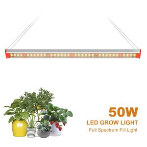 삼성 LM283B + LED 성장 조명, 식물 채소와 꽃용 풀 스펙트럼 피토 램프, 수경 램프 꽃, 50W, 100W