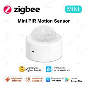 ZigBee Pir 모션 센서 스마트 인체 센서 적외선 감지기 보안 도난 경보 센서는 홈 어시스턴트 Z2M과 함께 작동합니다.