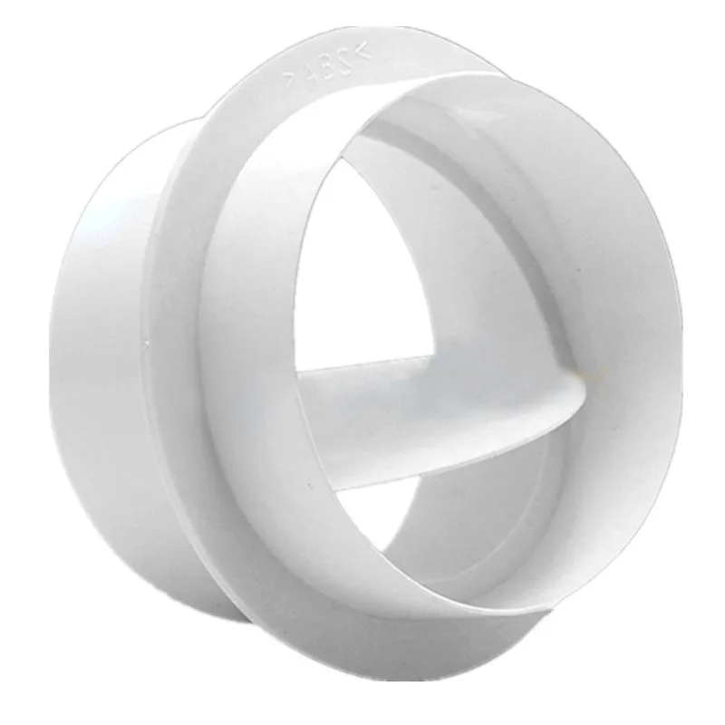 환기 파이프 라운드 체크 밸브, 배기 선풍기 호스 차단 밸브, 80mm, 100mm, 110mm, 150mm, 200mm
