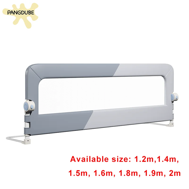 PANGDUBE 아기 놀이펜 침대 레일 가드, 어린이 침대 가드레일, 나사 없는 설치 장벽, 아기 울타리용 침대 보호, 1pc