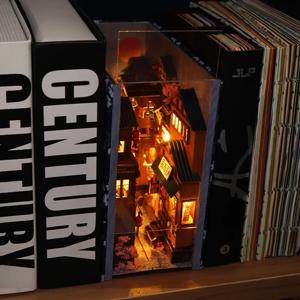 1pc,DIY 책 구석 키트,조립 모델 키트,책장 장식,홈 장식 마이크로 모델,청소년과 성인을 위한 완벽한 선물