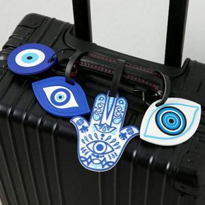 파티마 크리에이티브 핸드 아이 패턴 수하물 태그, 공항 체크인 수하물 태그, 분실을 방지하는 여행용 액세서리.-zmt