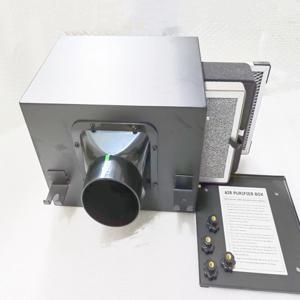 프리 필터 활성탄 및 HEPA 필터가 포함된 신선한 공기 흡입구 인라인 필터 박스 HVAC 시스템 가열 및 냉각 환기