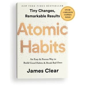 Atomic Habits James Clear의 베스트셀러 습관 과학 청사진 재고가 있는 루틴을 재배선하세요. 이제 나쁜 습관을 없애세요.