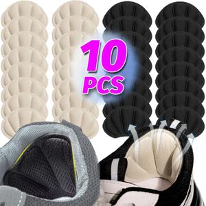10PCS 안티 통증 발 뒤꿈치 스티커 Insoles 패치 접착 쿠션 패드 조정 가능한 발 뒤꿈치 보호대 스포츠 운동화 신발 뒤 스티커