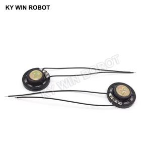 2 개/몫 새로운 초박형 장난감 자동차 경적 8 옴 0.25 와트 0.25W 8R 스피커 직경 27MM 2.7CM 와이어 포함