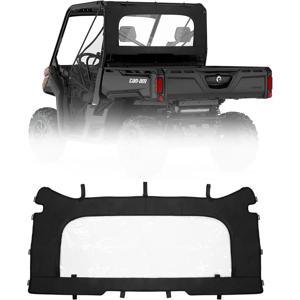 캔암 디펜더 HD 5 7 8 9 10 HD5 HD7 HD8 HD8 HD9 HD10 Max DPS XT 6x6 용 UTV PVC 소프트 리어 풀 방진 윈드쉴드