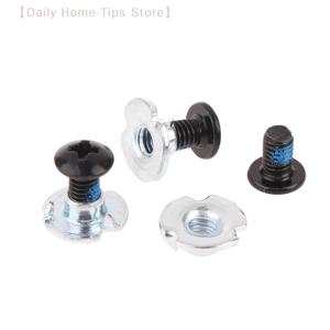 10 쌍 인라인 롤러 스케이트 교체 수리 장착 나사 너트 볼트 부품, 스케이트 신발 피팅